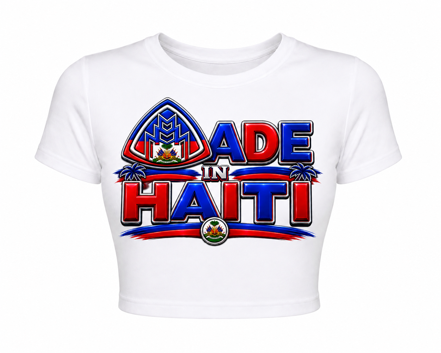 Made In Haiti Cropped Tee