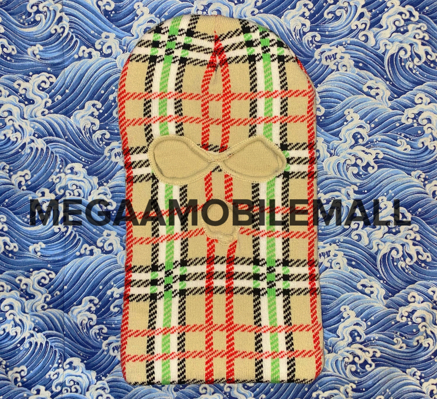 designer bb plaid ski mask megaamobilemall