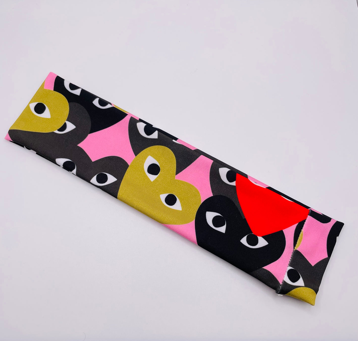 Comme Gold hearts Headband