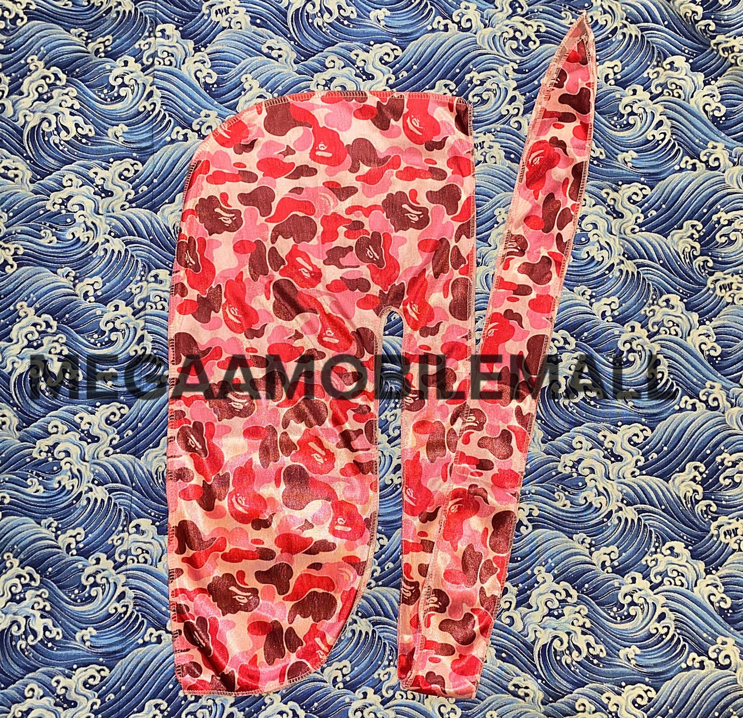 Pink Camo Ape Du Rag