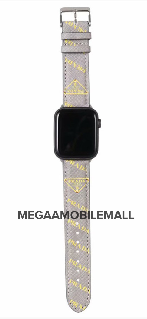 gray prada apple watch bands