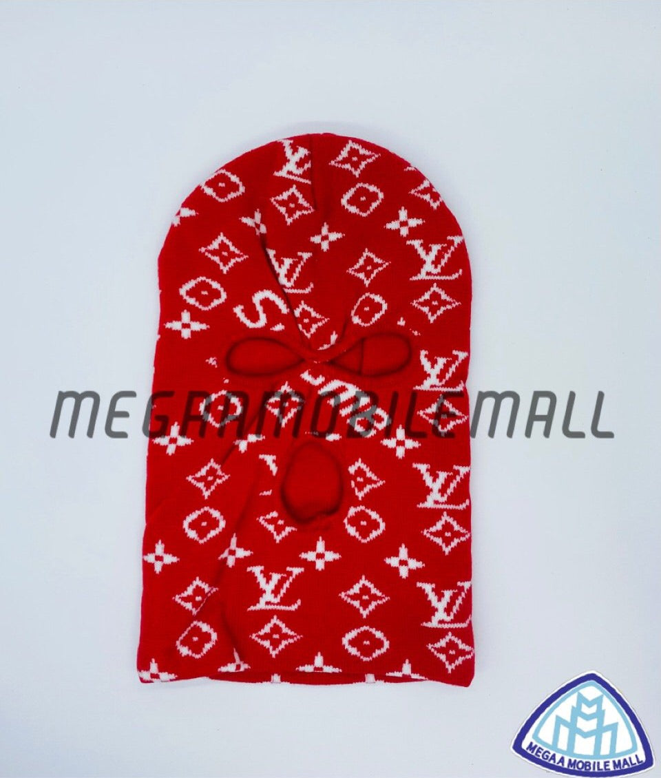 designer red supreme lv ski mask megaamobilemall