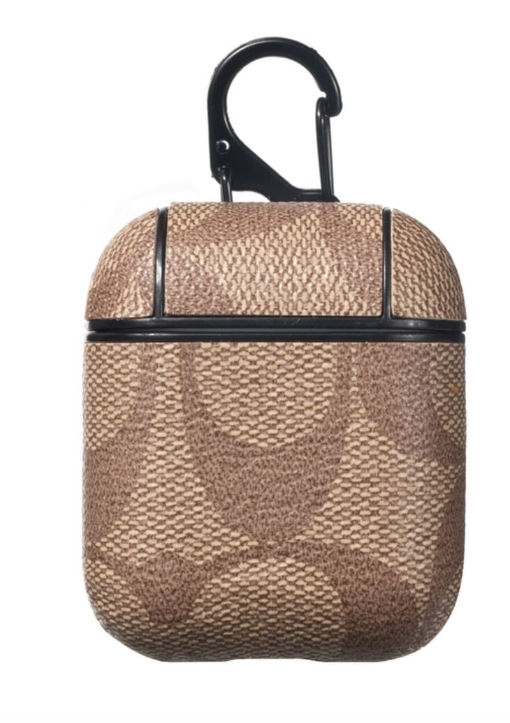 AirPod Case Coach in tan
