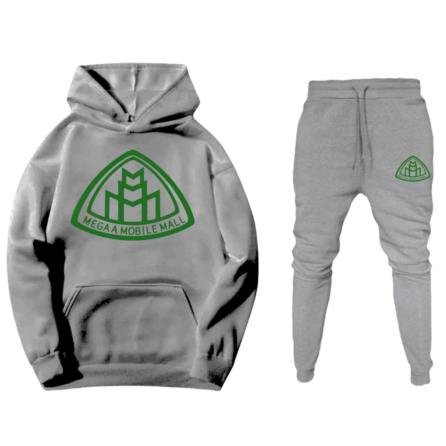 Heather Gray Logo Sweatsuit