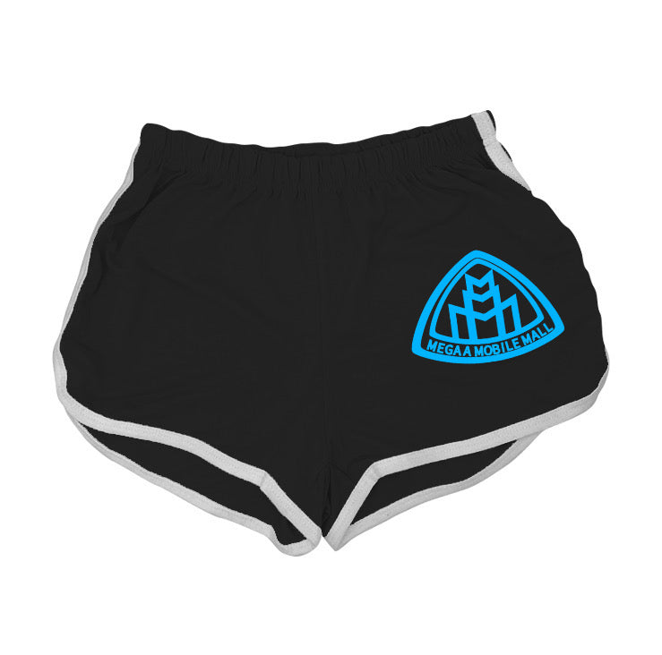 MegaaMobileMall shorts de chándal negros