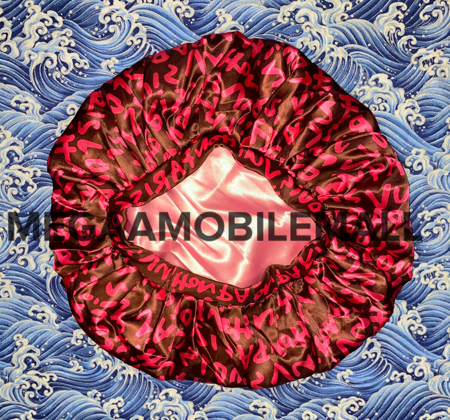 Brown/Pink lv Bonnet