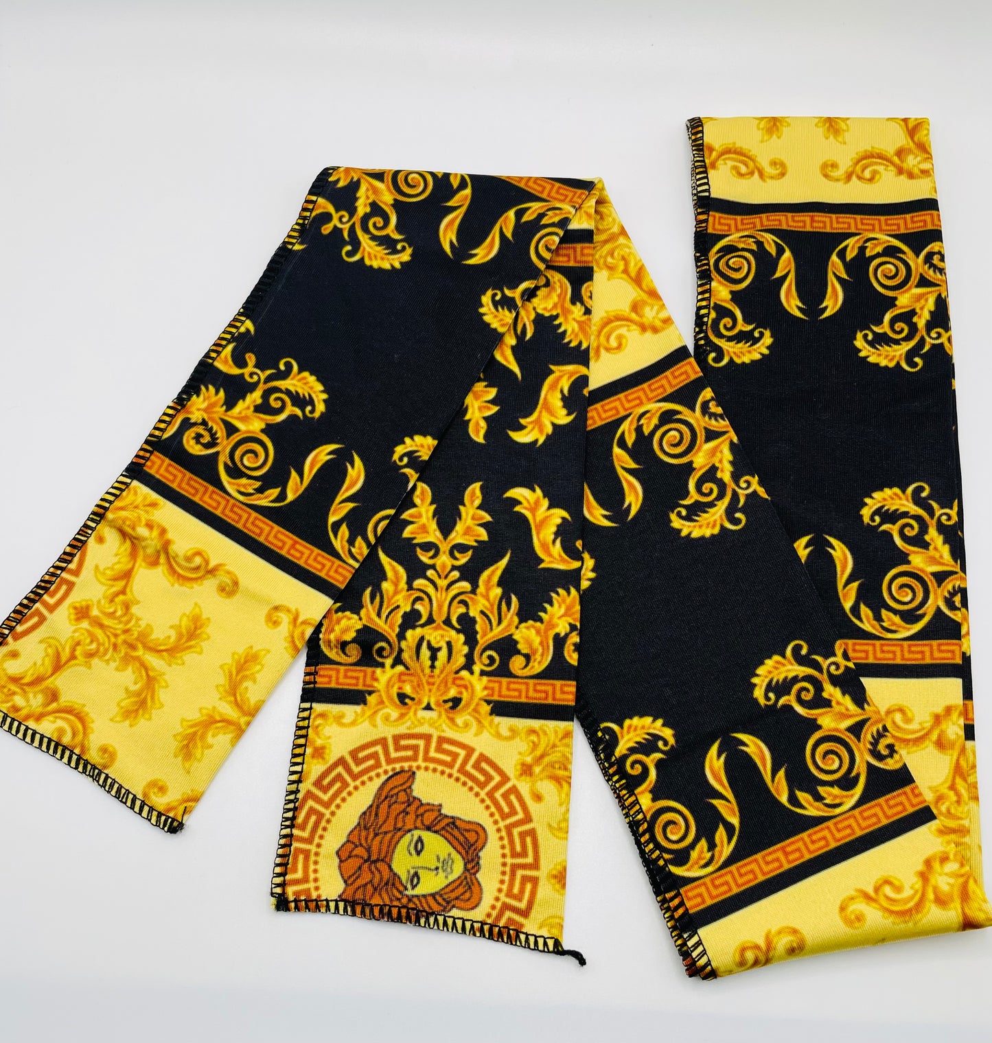 Black medusa head Hair Tie