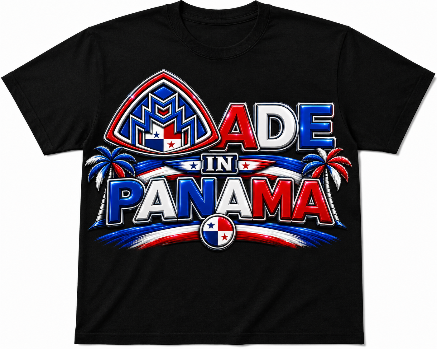 Made In Panama Black Shirt