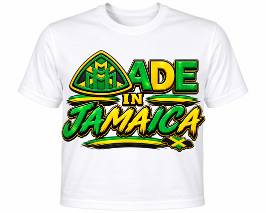 Made In Jamaica White Shirt