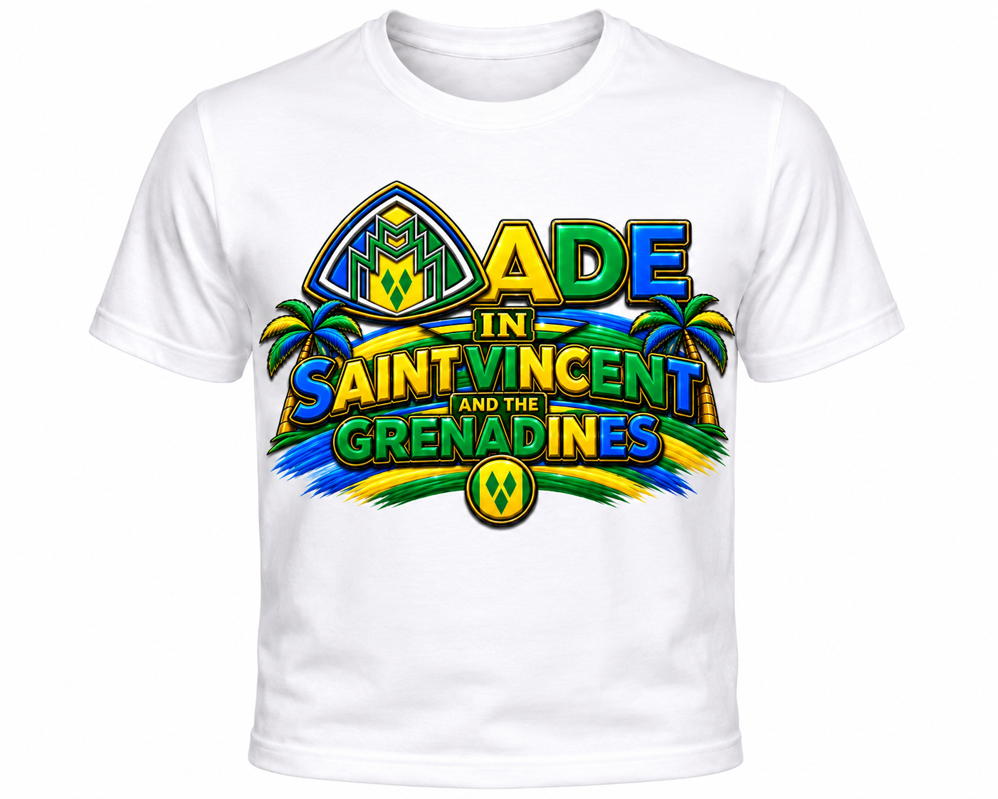 Made In Saint Vincent White Shirt