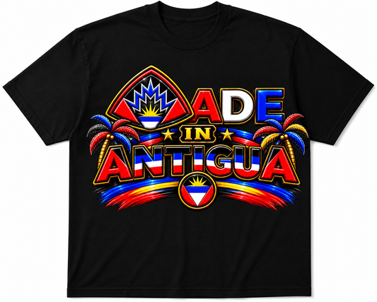 Made In Antigua Black Shirt