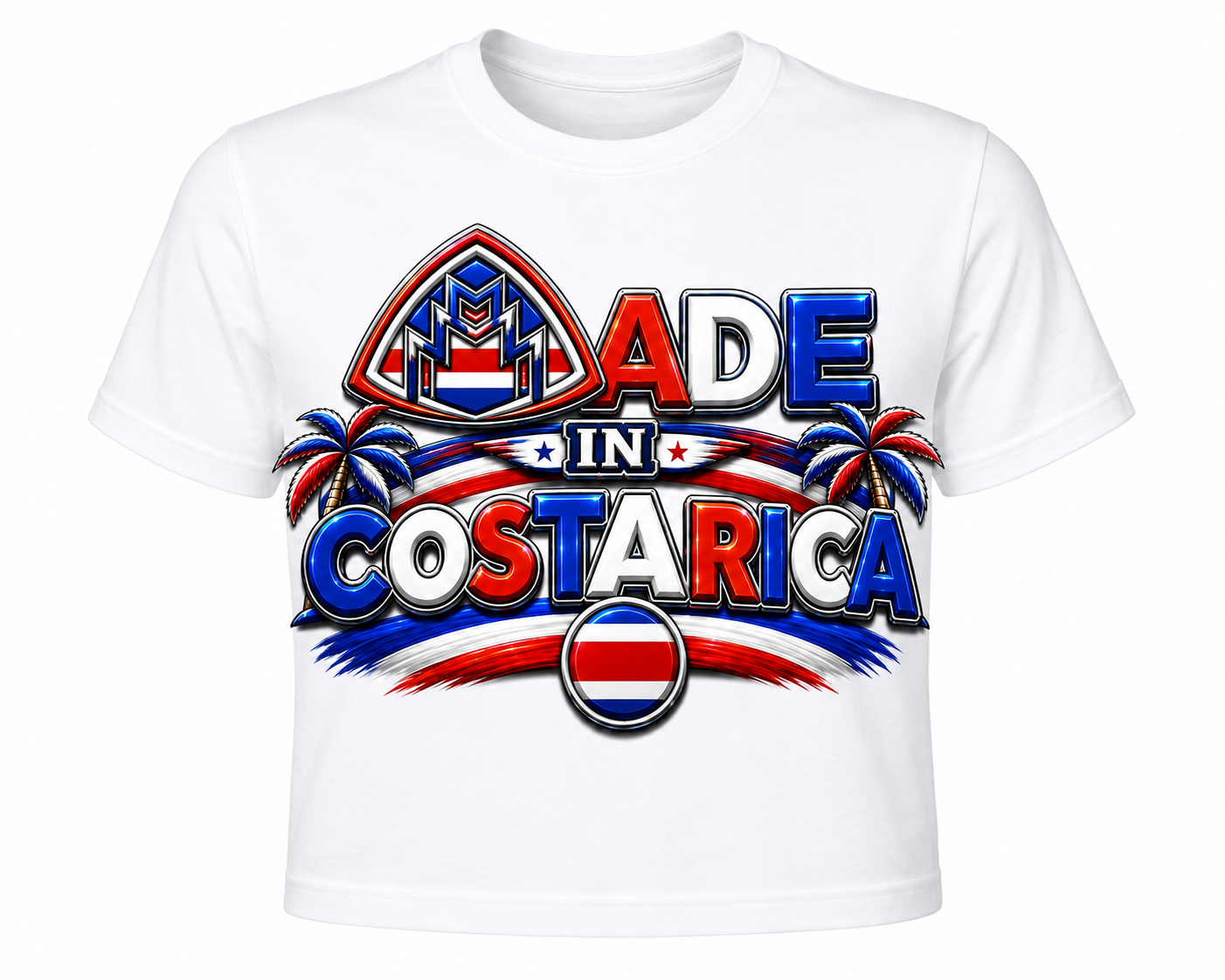 Made In Costa Rica White Shirt