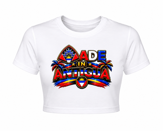 Made In Antigua Cropped Tee