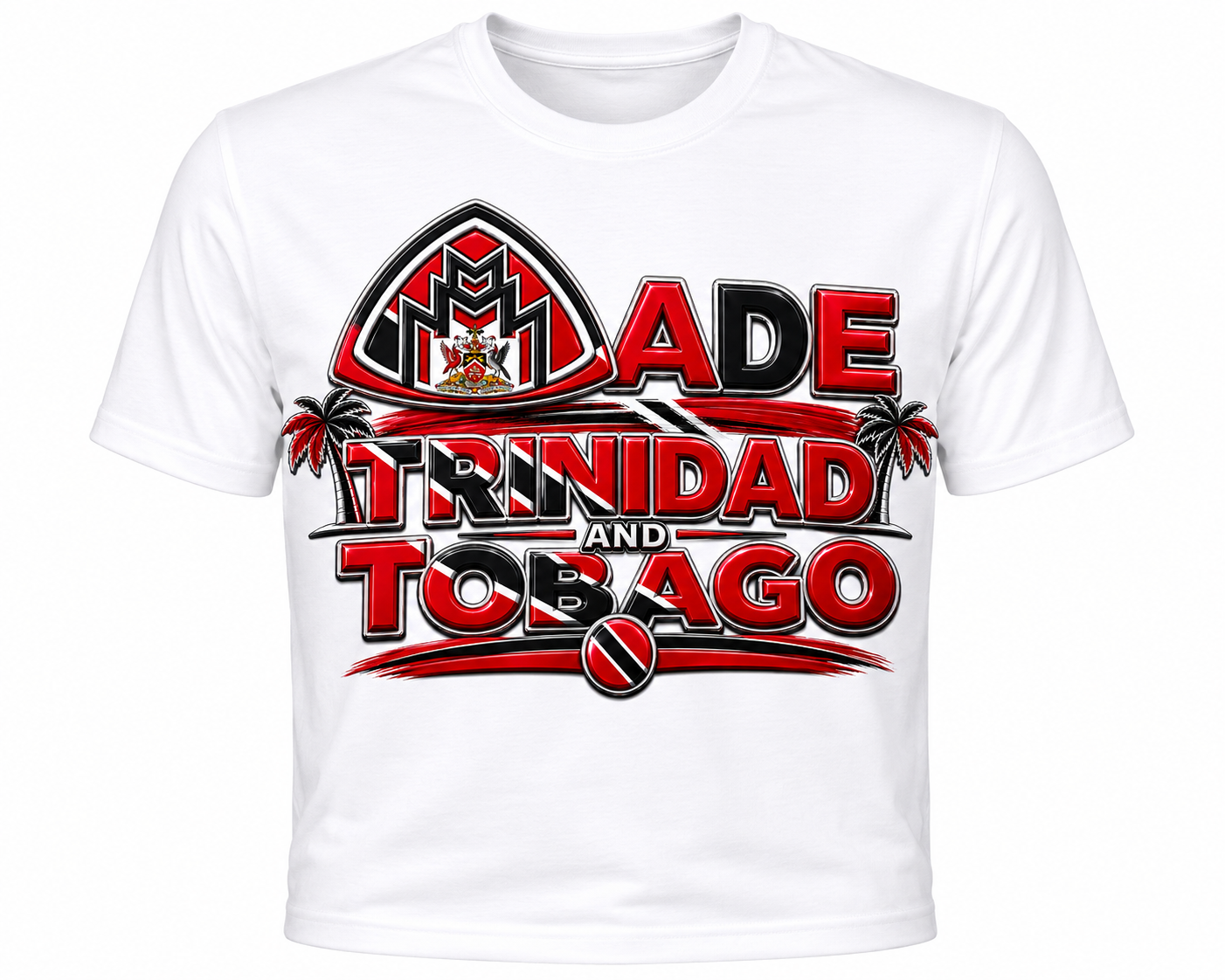 Made In Trinidad & Tobago White Shirt