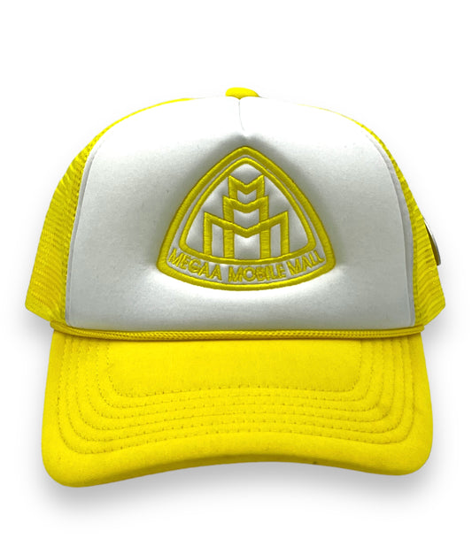 Triple M Logo Trucker - Yellow front view