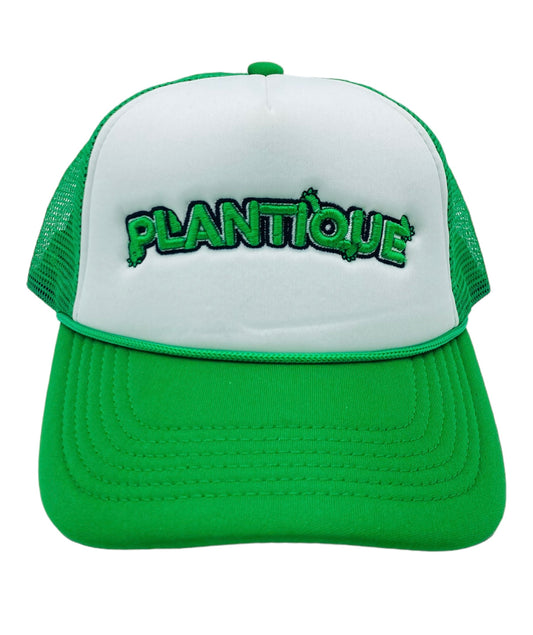 Plantique Trucker - Green front view