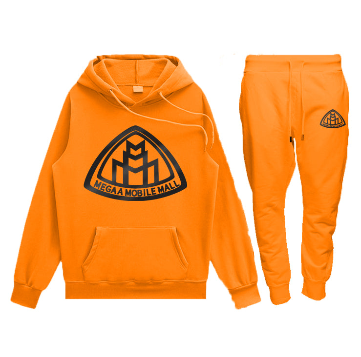 Orange Logo Sweatsuit
