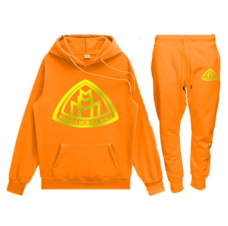 Orange Logo Sweatsuit