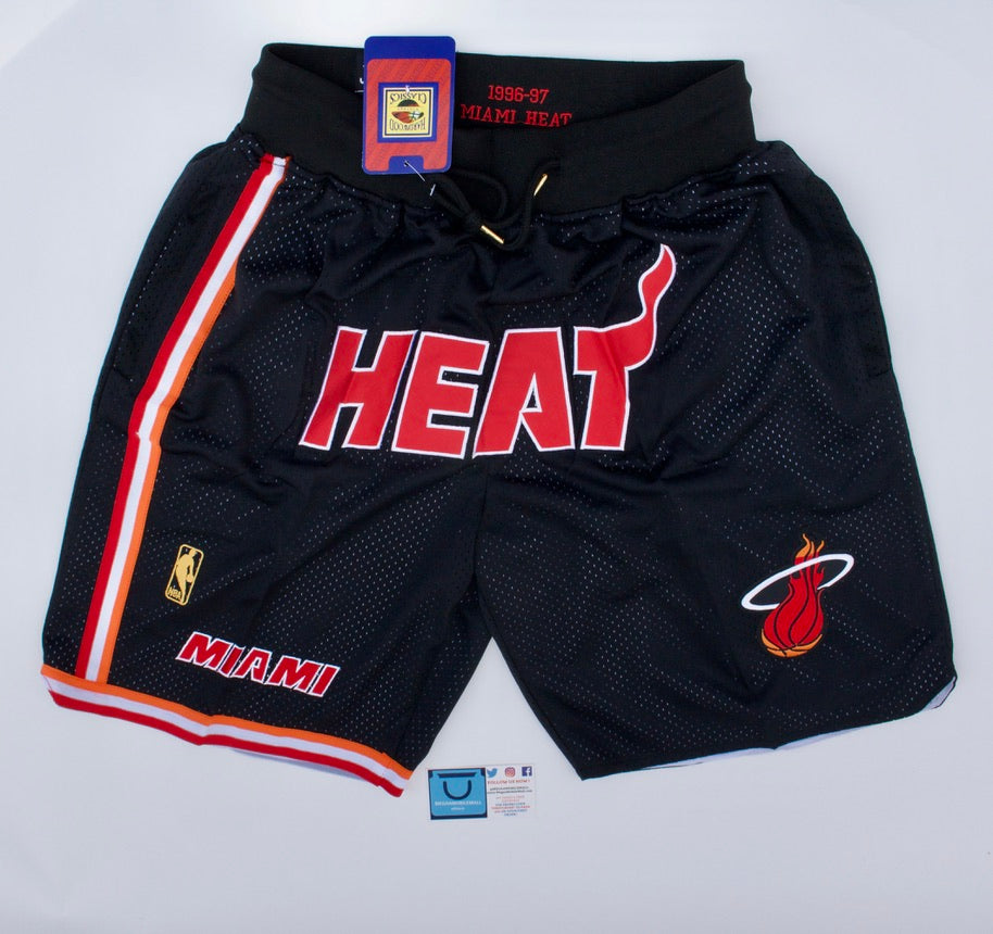 Pantalones cortos de baloncesto Heat NBA