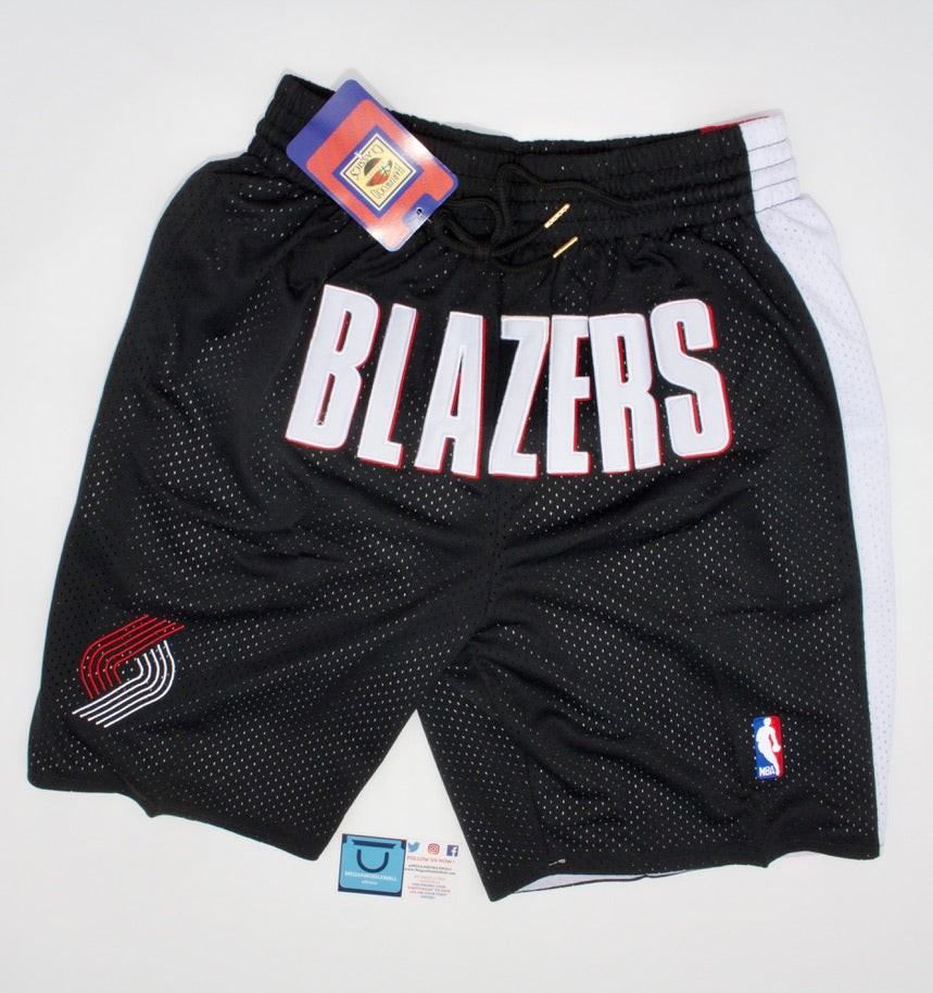 Pantalones cortos de baloncesto de la NBA de los Blazers