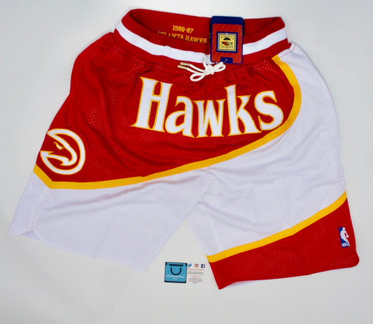 Pantalones cortos de baloncesto de los Hawks de la NBA