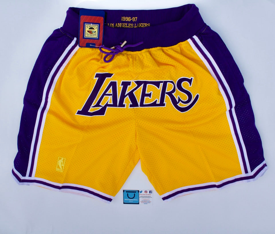Lakers NBA Basketball Shorts