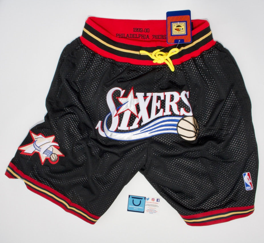 Sixers NBA Basketball Shorts