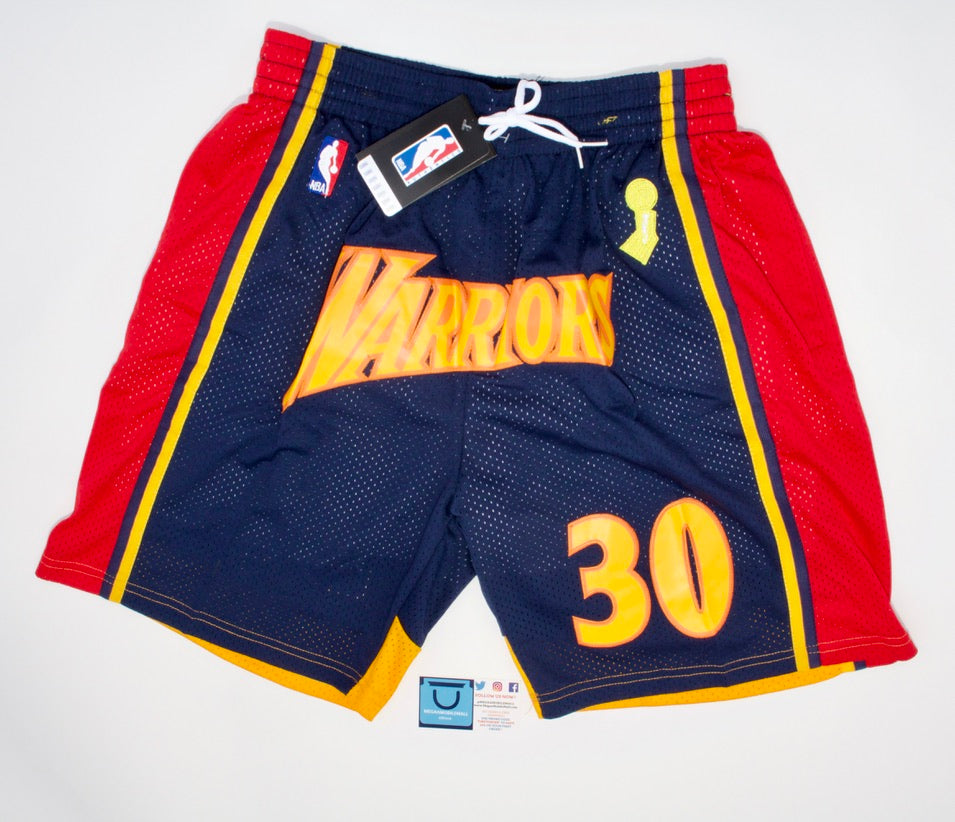 Pantalones cortos de baloncesto de la NBA *30 Curry* de los Warriors