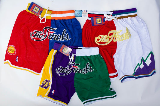 Pantalones cortos de baloncesto de la final de la NBA