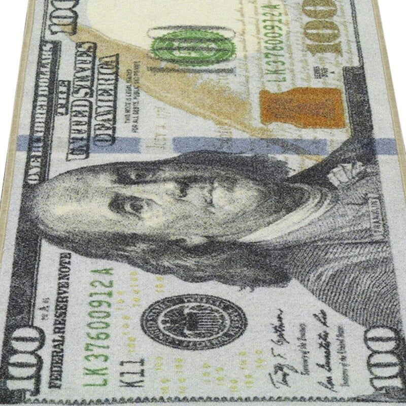 $100 Bill Rug