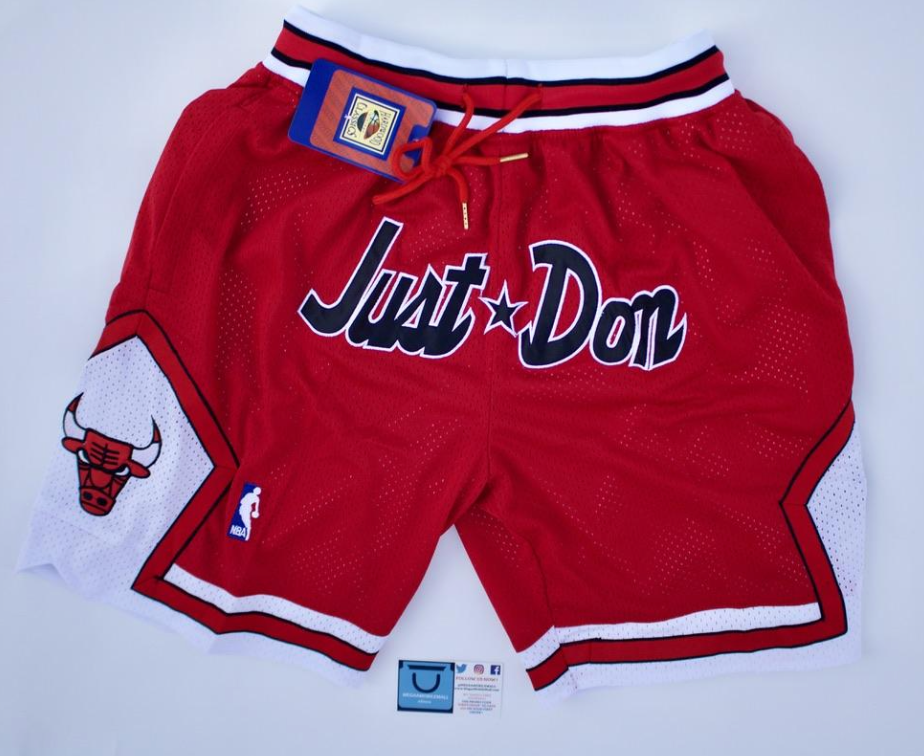 Just Don, Shorts, Just Don Replica Chicago Bulls Nba Shorts Chicago Bulls