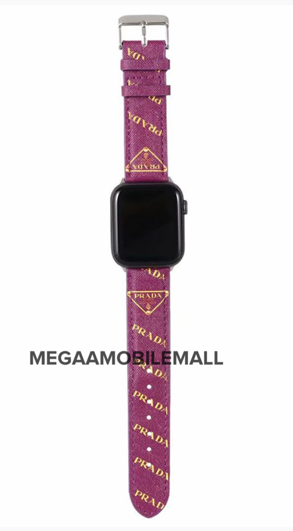 purple prada apple watch bands 