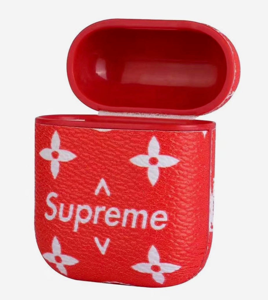 AirPod Lv Case in red sup