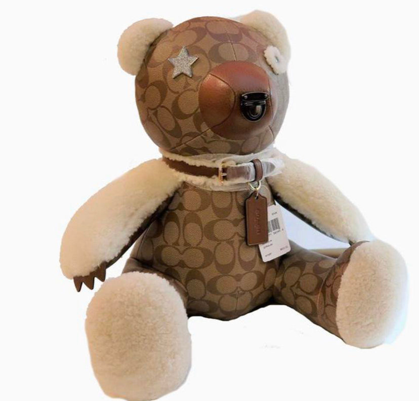 COACH Signature 15" Bear Collectible Limited Edition