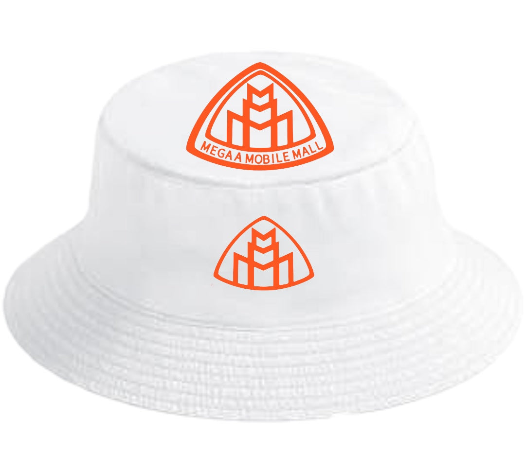 Triple M Bucket Hat orange logo