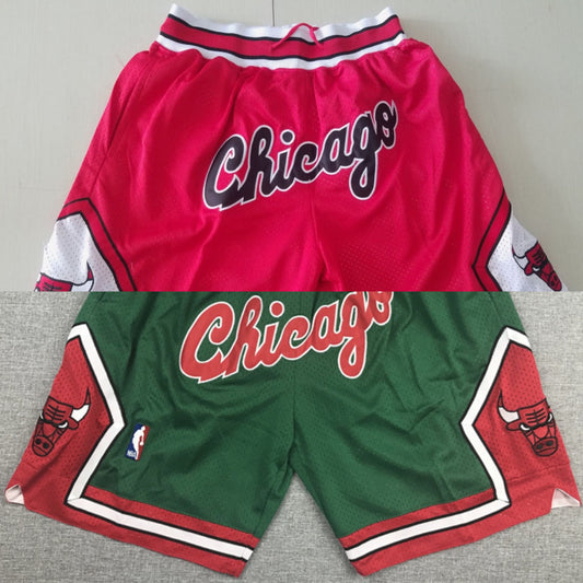 Pantalones cortos de baloncesto de la NBA de Chicago