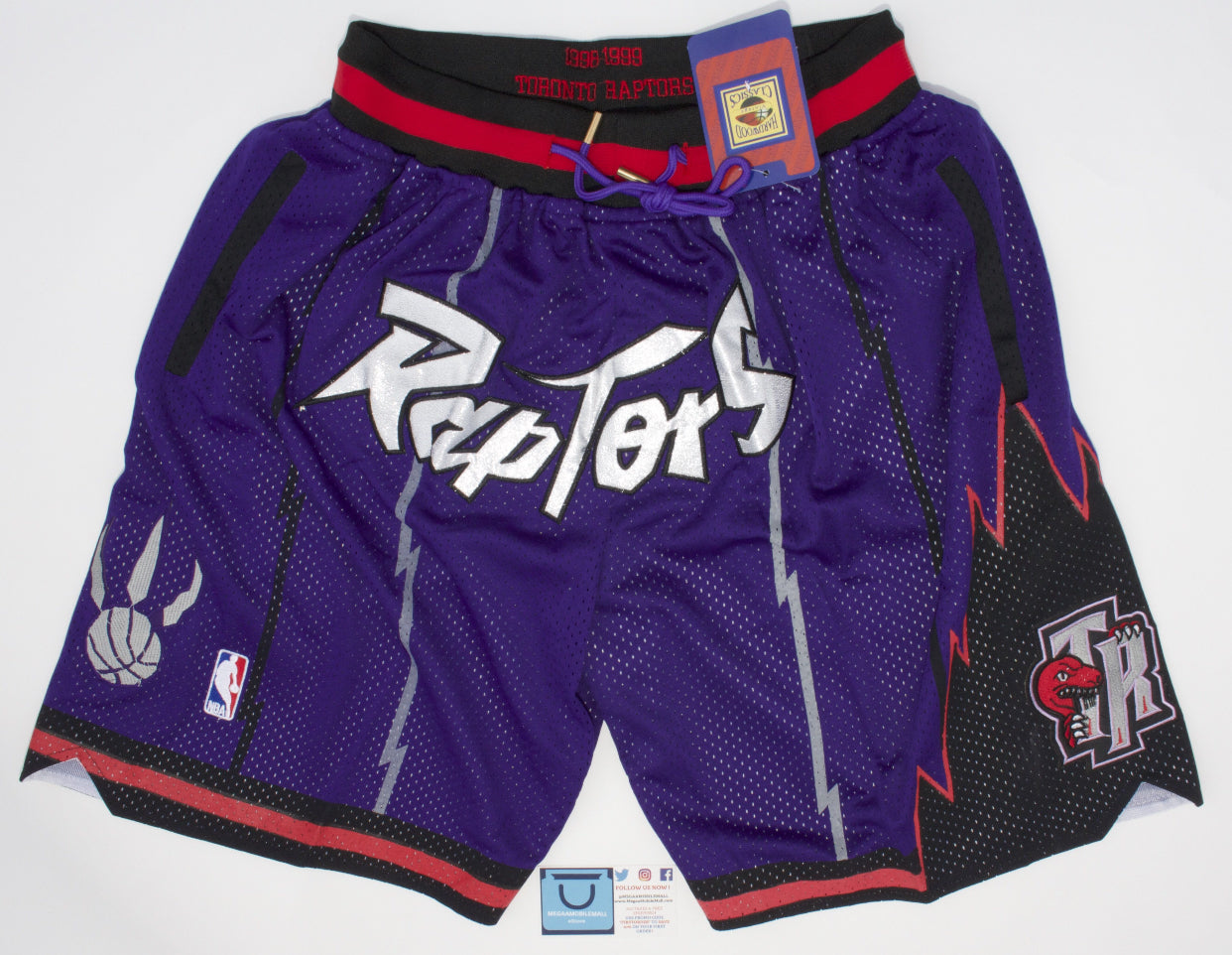 Raptors NBA Basketball Shorts