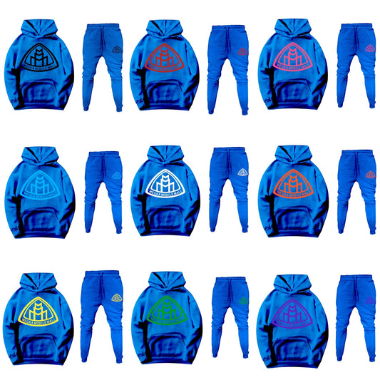 Royal Blue Logo Sweatsuit