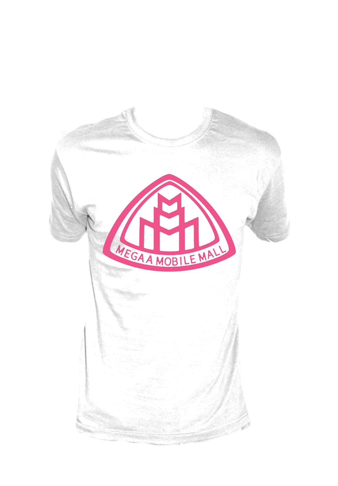 megaamobilemall Logo Shirt pink logo
