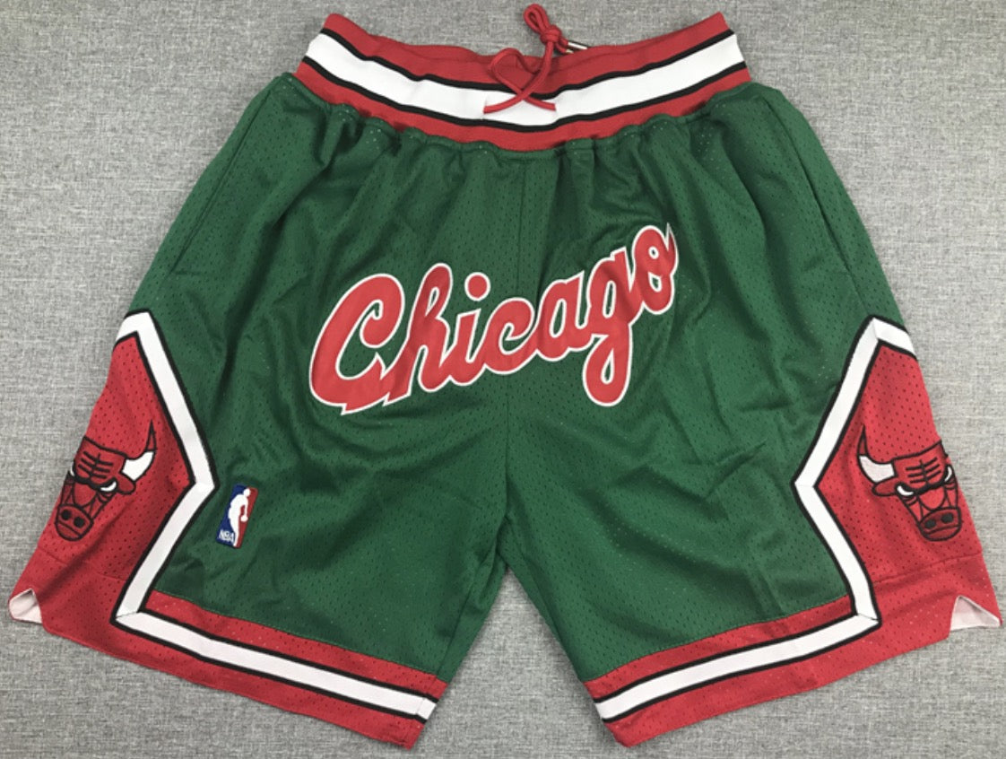 Pantalones cortos de baloncesto de la NBA de Chicago