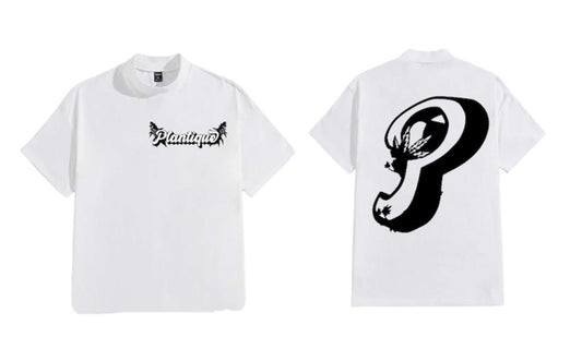 Plantique Classic T-Shirt - White/Black