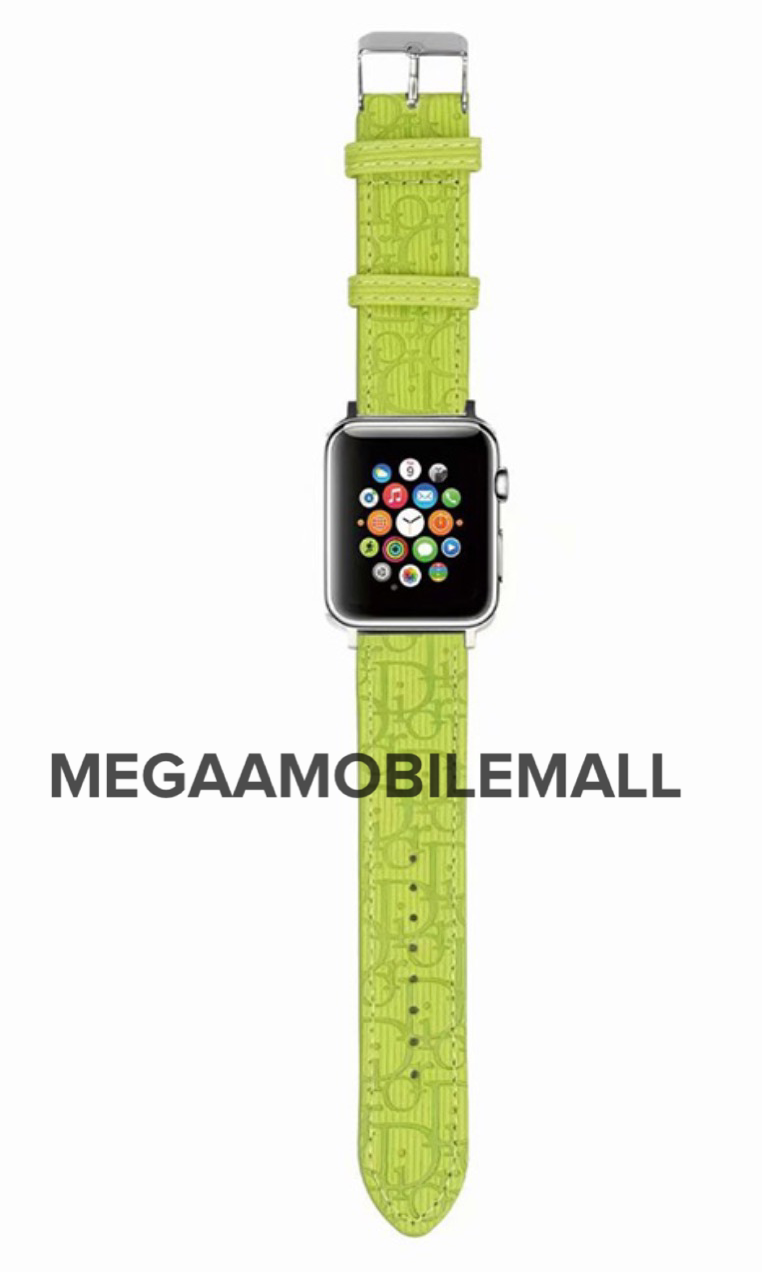 Watch Band D'ior in lime green