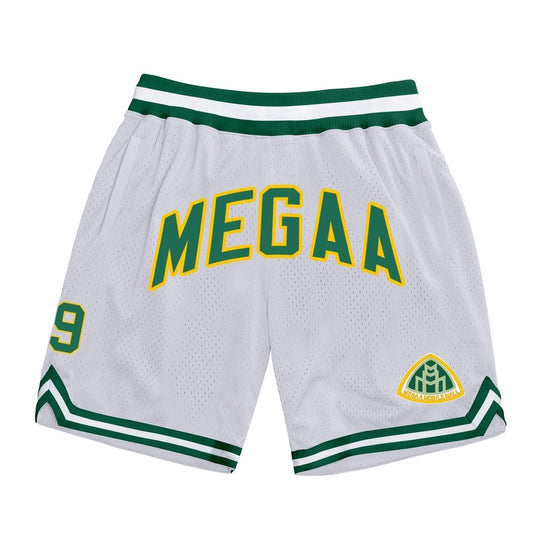 megaamobilemall supersonic basketball shorts logo on the side & number 19