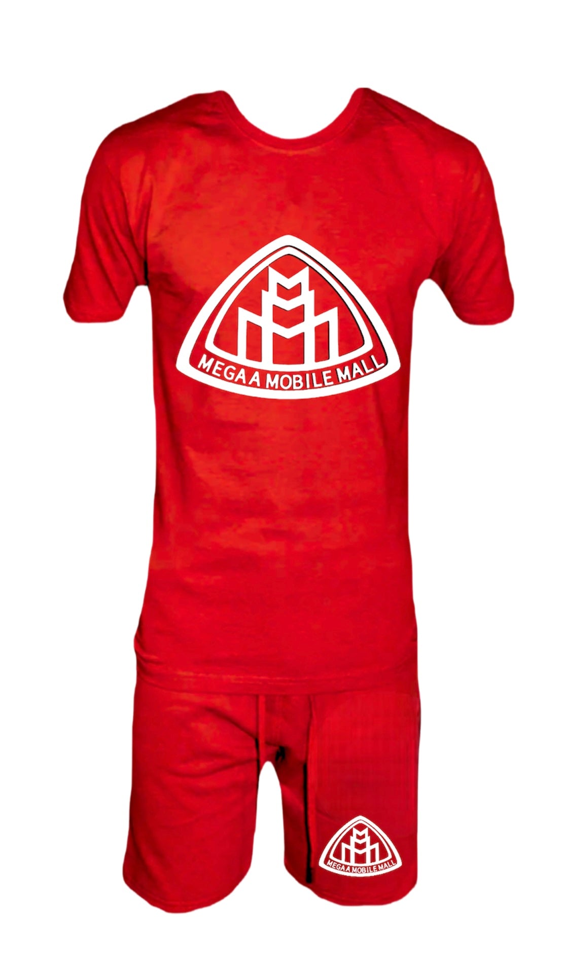 Red Shirt/Short Logo Set