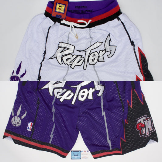 Pantalones cortos de baloncesto de los Raptors de la NBA