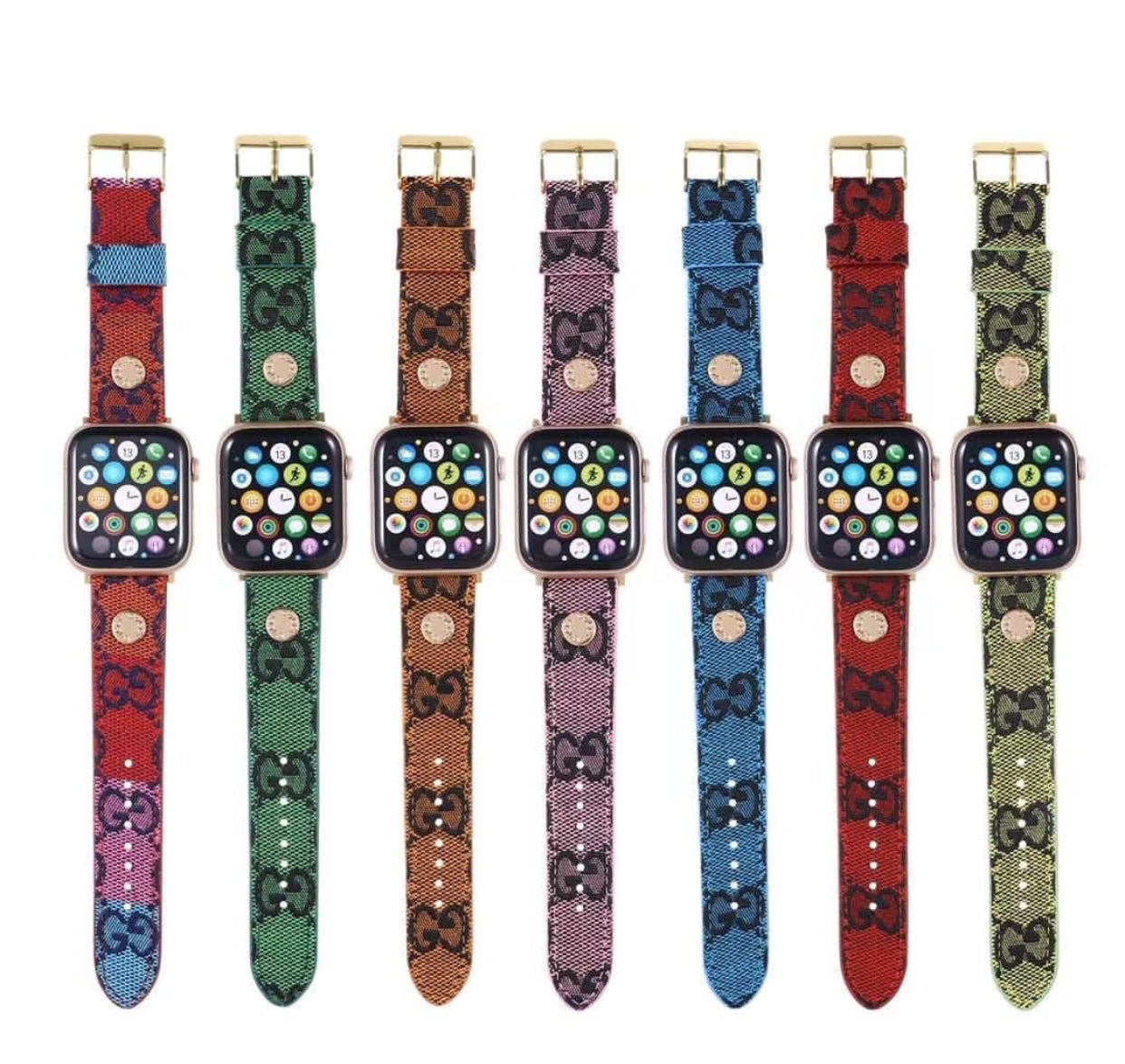 Watch Band GG Multicolor in 7 colors
