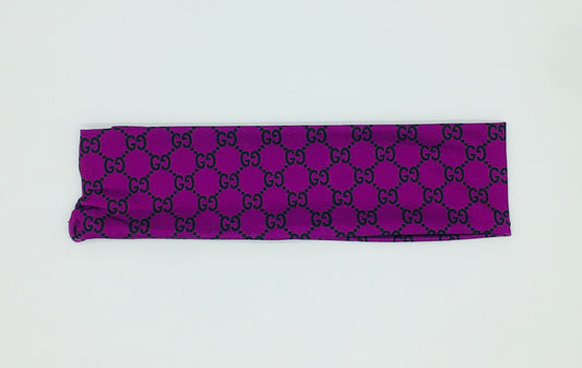 Purple gg Headband