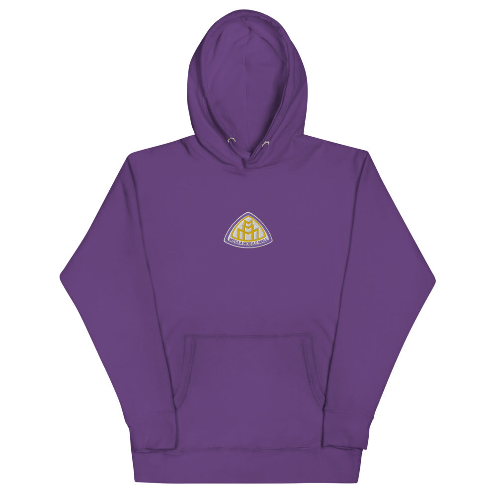 purple LA Logo Hoodie